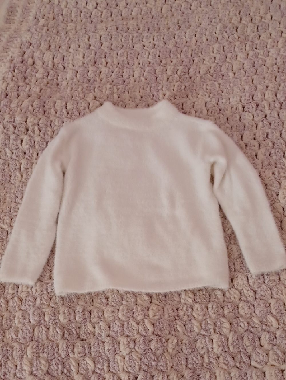 Carter's Cozy White Kids Sweater